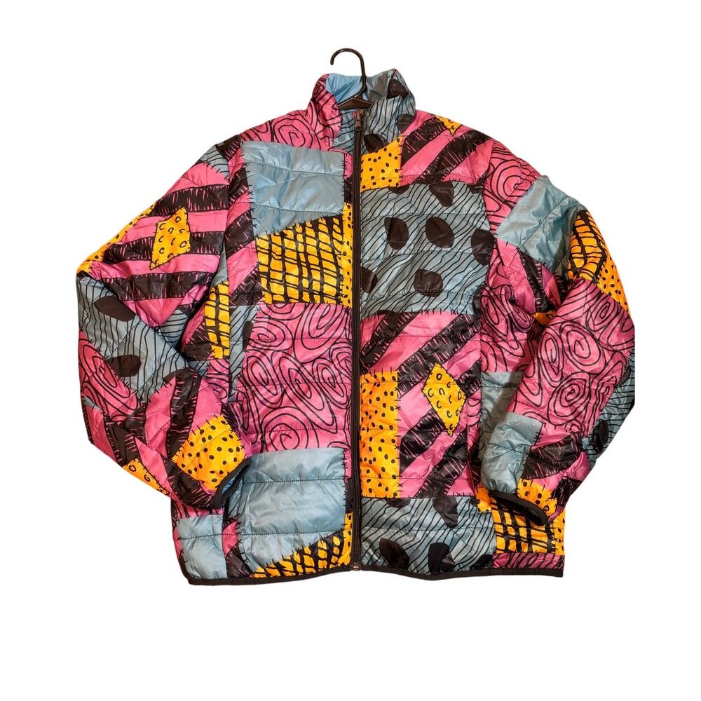 Disney Nightmare Before Christmas Sally Reversible Puffer Jacket